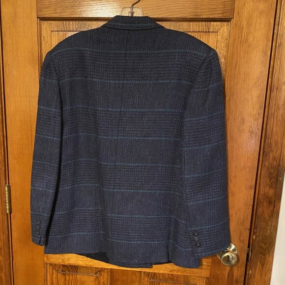 Petite Portfolio Plaid Jacket - size 10P - Picture 2 of 5
